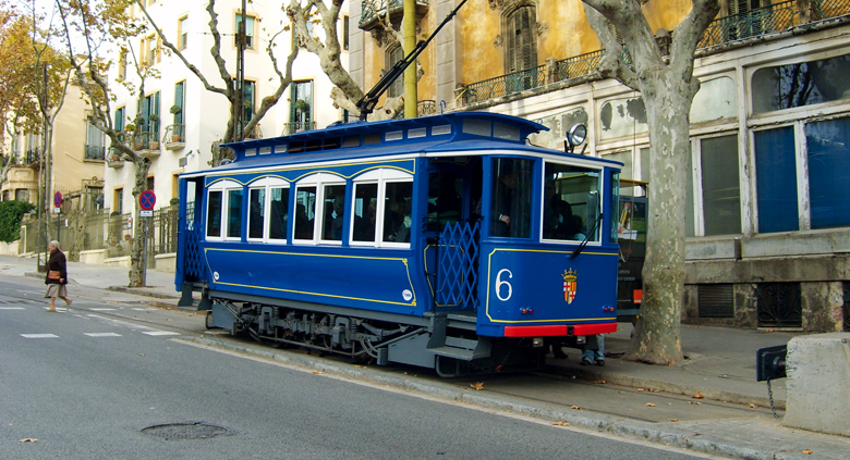 séjour Espagne Barcelone tramway