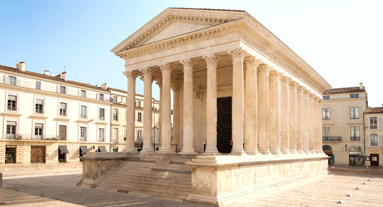 sorties scolaires France Nîmes Maison Carrée