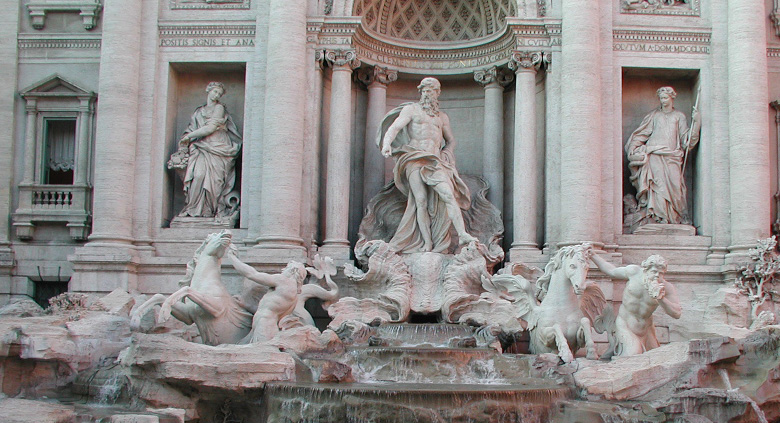voyage rome fontaine trevi