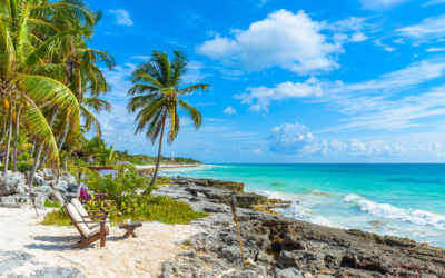 yoyage caraibes ados plage tulum mexique
