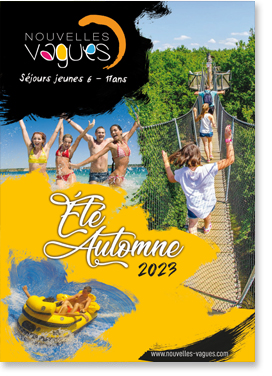 Couv 2023 catalogue voyages ados jeunes ete automne nouvelles vagues